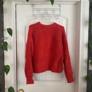 Frank & Oak wool-blend cropped sweater